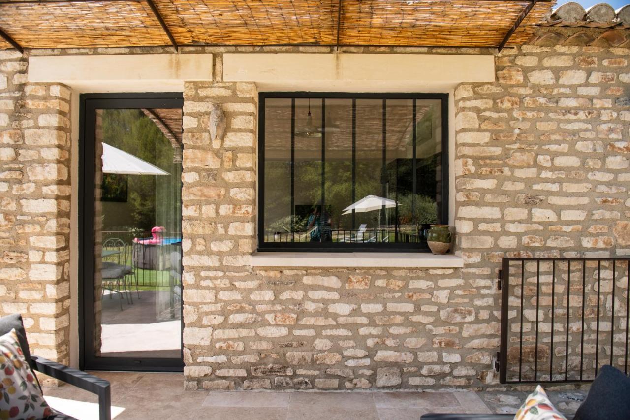 Bastide Toujours Dimanche, Maison De Vacances Avec Vue & Piscine Privee Gordes Eksteriør billede
