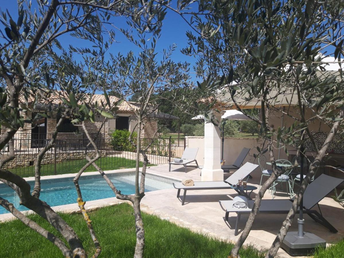 Bastide Toujours Dimanche, Maison De Vacances Avec Vue & Piscine Privee Gordes Eksteriør billede