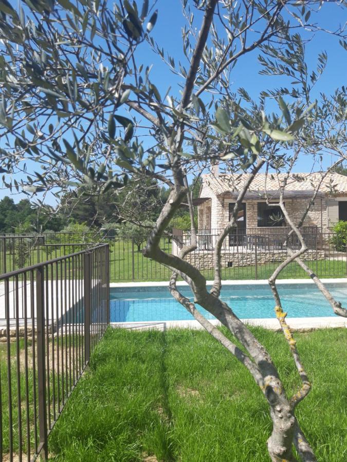 Bastide Toujours Dimanche, Maison De Vacances Avec Vue & Piscine Privee Gordes Eksteriør billede