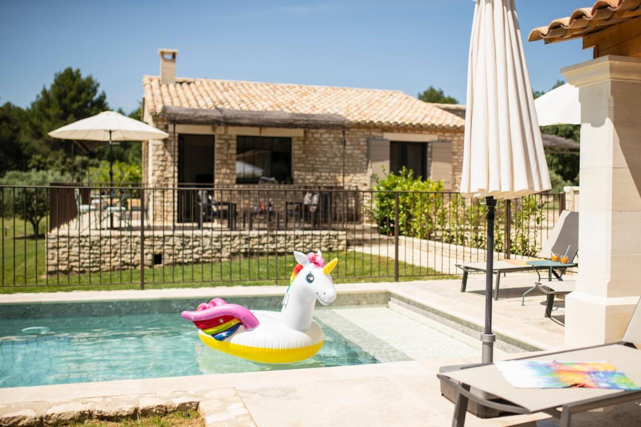 Bastide Toujours Dimanche, Maison De Vacances Avec Vue & Piscine Privee Gordes Eksteriør billede
