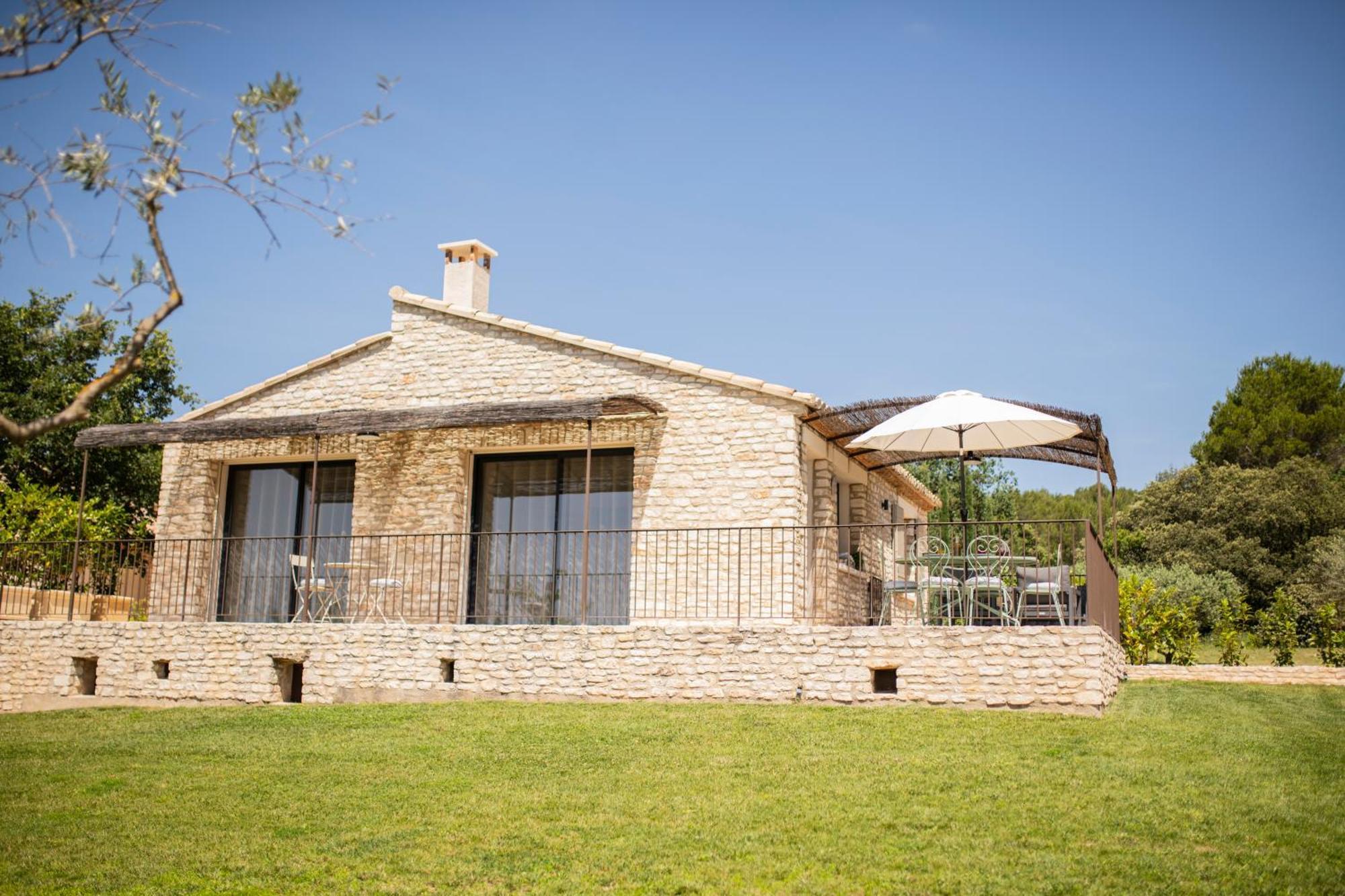Bastide Toujours Dimanche, Maison De Vacances Avec Vue & Piscine Privee Gordes Eksteriør billede