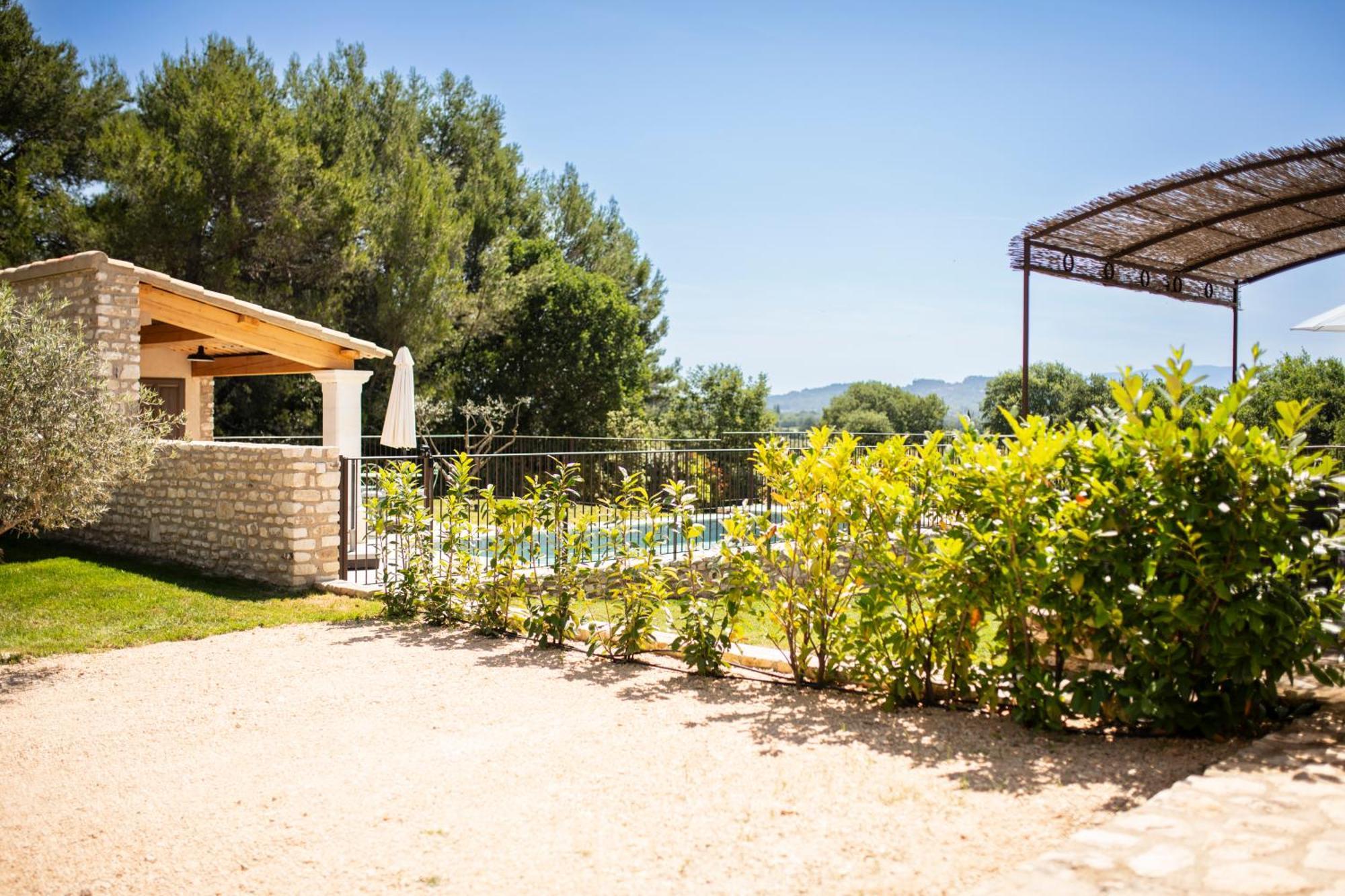 Bastide Toujours Dimanche, Maison De Vacances Avec Vue & Piscine Privee Gordes Eksteriør billede